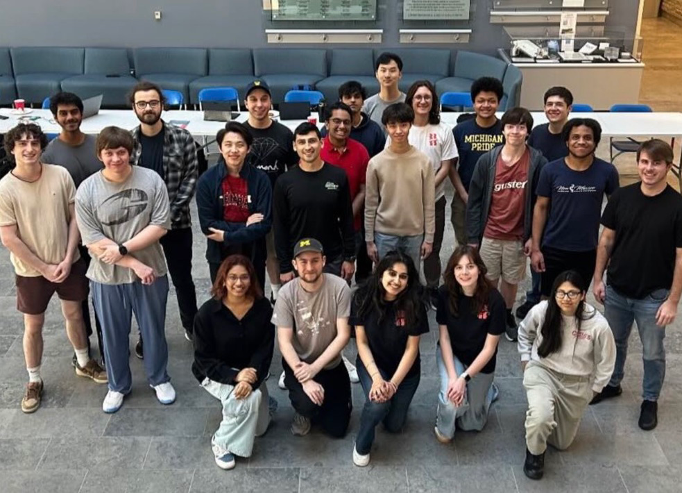 Michigan Hackers club members